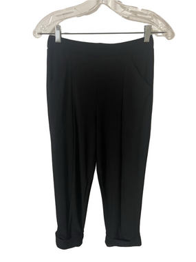 Sympli Black Crop Pull-On Pants with Pockets size 6